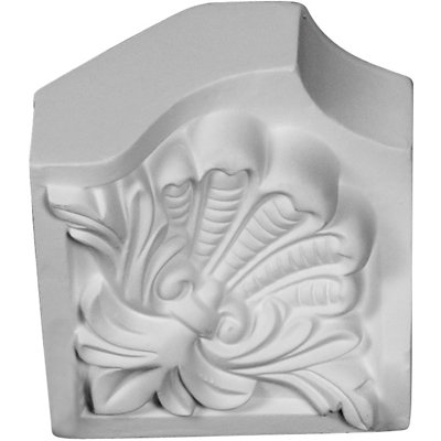 Endurathane Harvest Crown Moulding Inside Corner, 3"H x 3 3/8"P x 4 1/2"F, Factory Primed