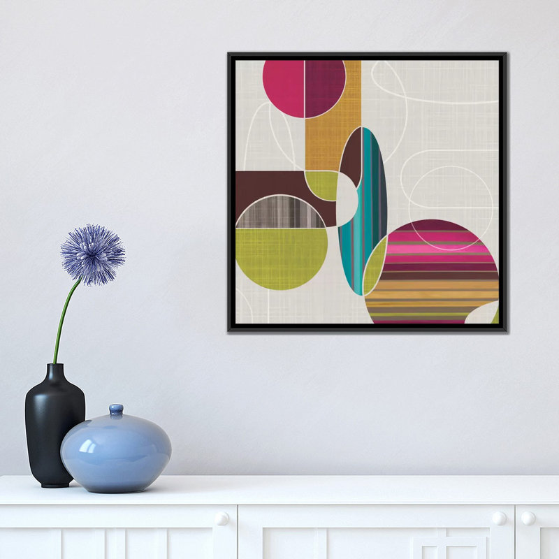 «Blast from the Past I» par Tandi Venter - Estampe numérique sur toile tendue avec châssis, H 18 po x l 18 po x P 1,5 po