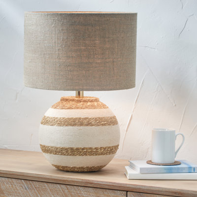 Talalla Seagrass Table Lamp