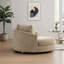 Fauteuil demi-tonneau surdimensionné 59,5 po avec roulettes-712792119
