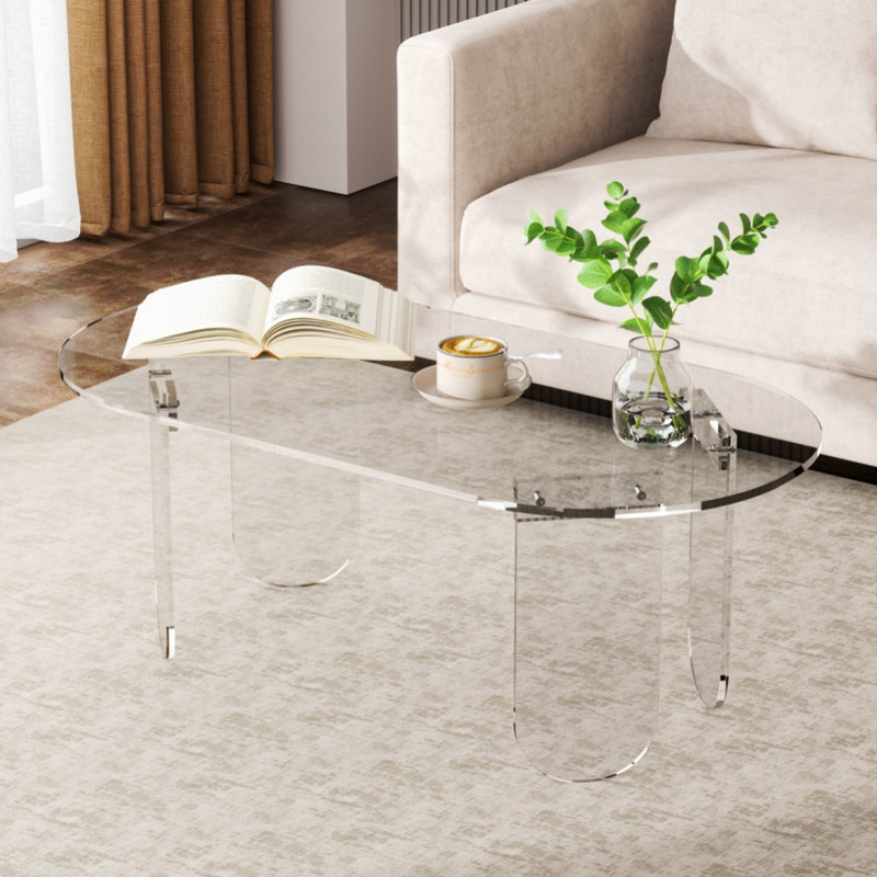 Four Leg Coffee Table with Storage