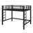 Loft Bed With Easy-Access Ladder And Full Safety Guardrails-642977024