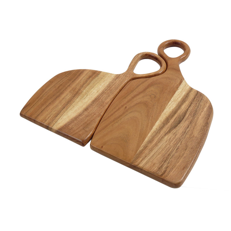 Ensemble de planche à découper en bois