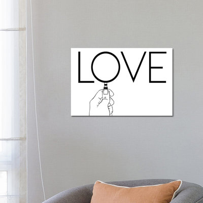 Love Is Never How It Looks by Filippo Spinelli - Print on Canvas