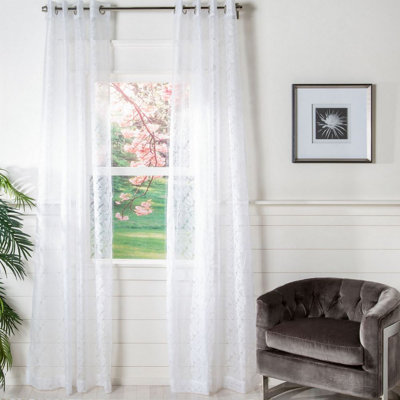 Mcclelland Sheer Curtain Single Panel
