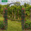 Aston-Jay l 47 po x H 86 po Décoration de jardin en acier
