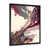 Impression dorée sur toile encadrée