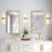 Mehwish Iron LED Lighting Wall Sconce