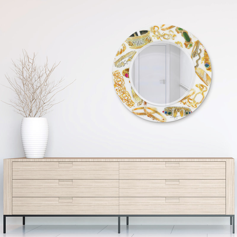 Miroir mural biseauté glam charme Centerview