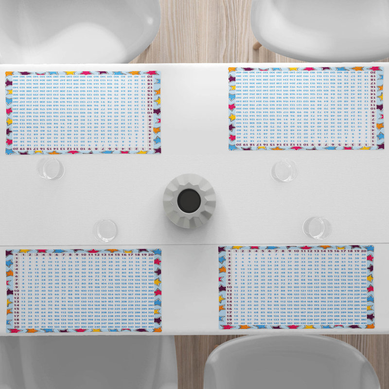 Polyester Kids Rectangle Placemat