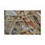 Hand-Knotted High-Quality Green and Brown Area Rug