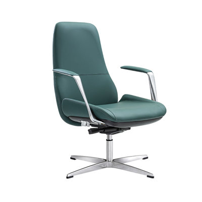 Ergonomic Office Chair With Faux Leather Task Chair