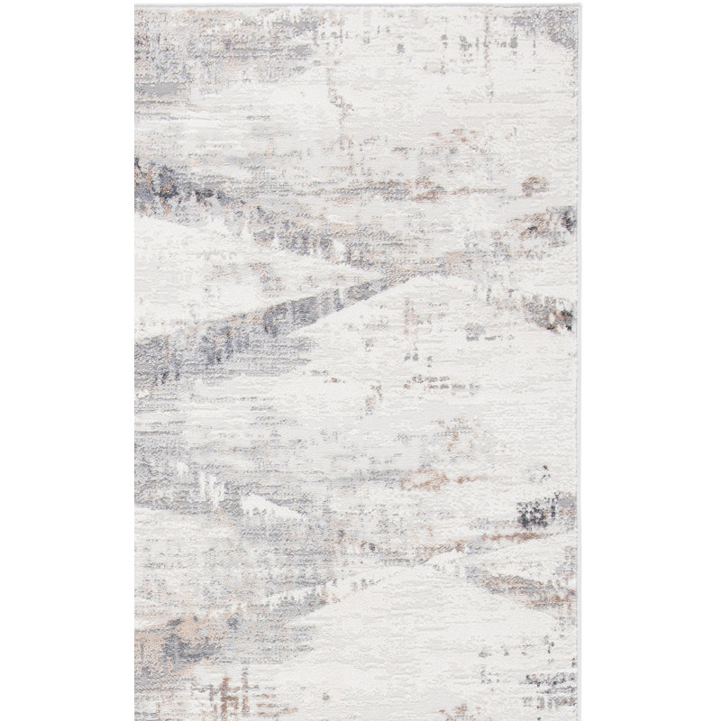 Knisley Cotton Geometric Rug, Square 6'7"