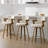 26" Upholstered Swivel Counter & Bar Stool with Armrest-302295352-332863166