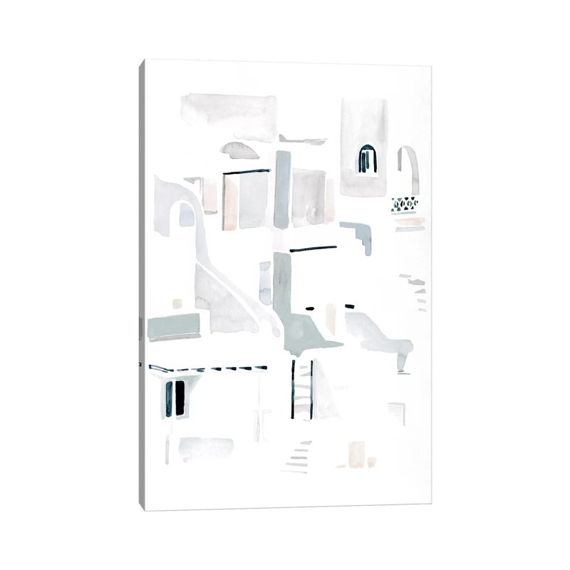 Ascending Neutrals I by Jennifer Paxton Parker - Wrapped Canvas Print, 20.32 cm H x 30.48 cm W