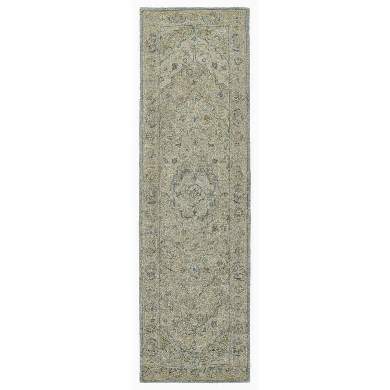 Wool Oriental Indoor Rug, Runner 2'3" x 8'