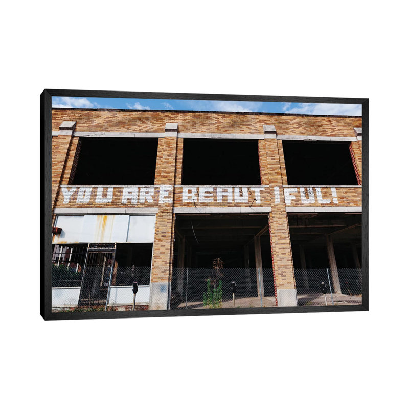 Alabama Architecture II by Bethany Young - Print on Canvas, 66.04cm H x 101.6cm W x 3.81cm D, Black Framed