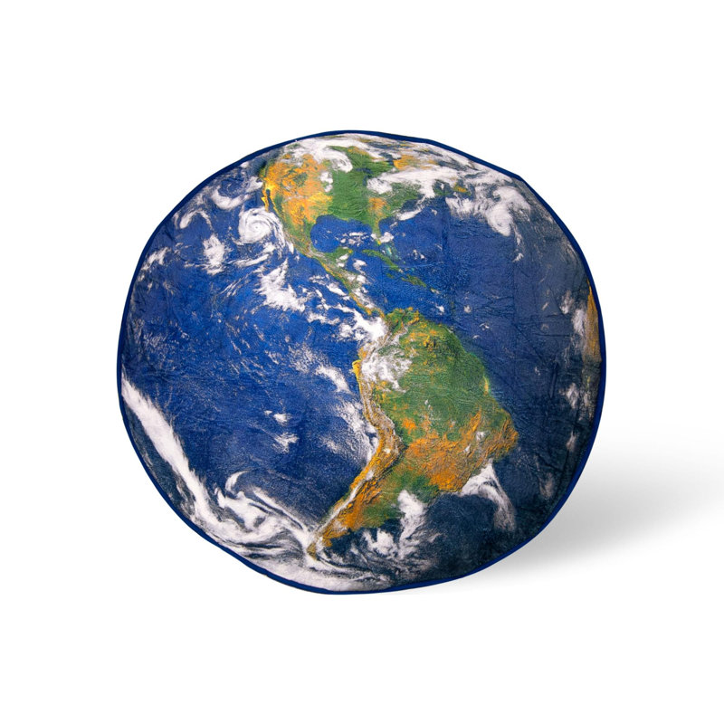  Jeté rond planète terre