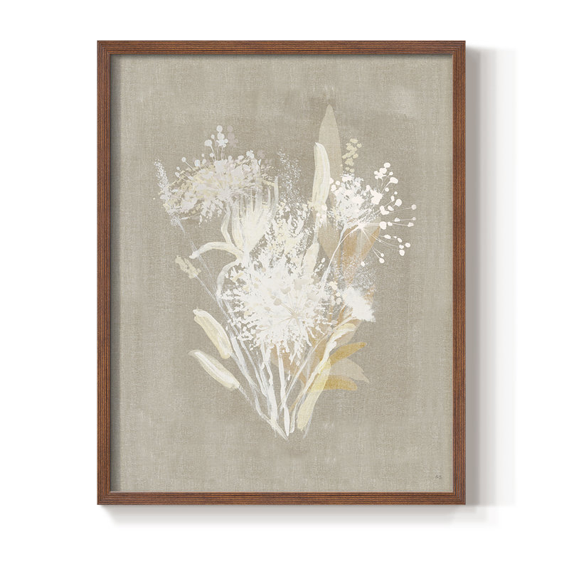 «Catskill Spring Morning II», reproduction encadrée - bois massif, H 11 po x l 9 po, Noyer