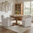 Linen Upholstered Armchair-1482415719