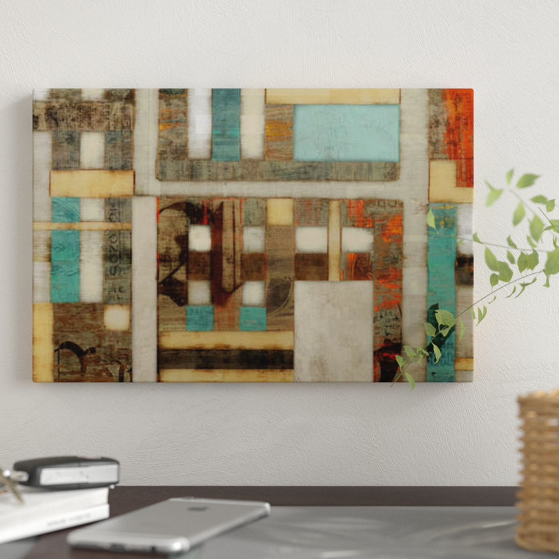 « secret perdu », impression sur toile, H 26 po x l 40 po x P 1,5 po, Pas de tapis, Toile tendue