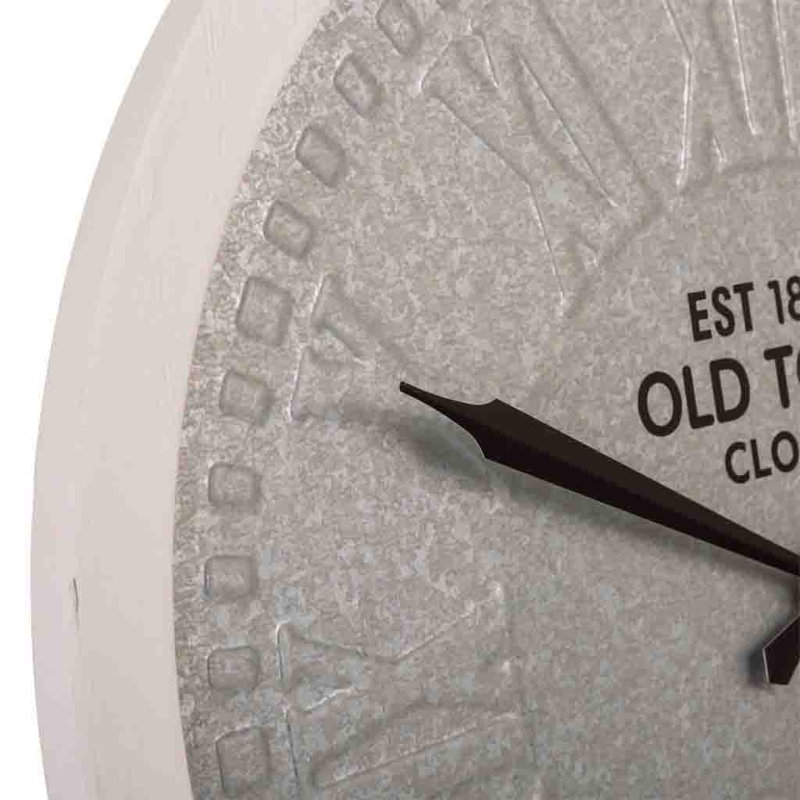 Fitts Metal Wall Clock