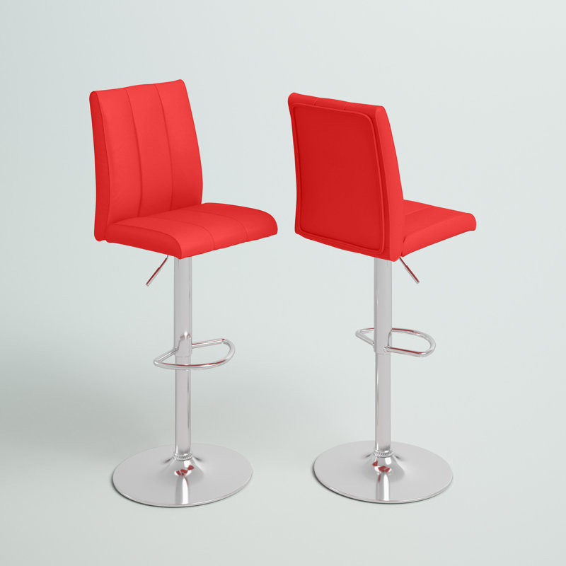 Tabouret de bar Chicopee, Rouge
