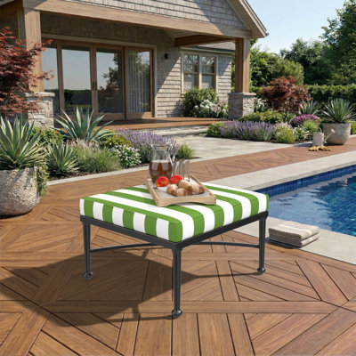 Sunbrella® Outdoor Ottoman Seat Cushion