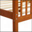 Wood Platform Bed With Headboard And Footboard (Oak)