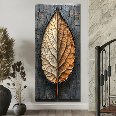 Art moderne sur toile, "Modern Modern Leaves"