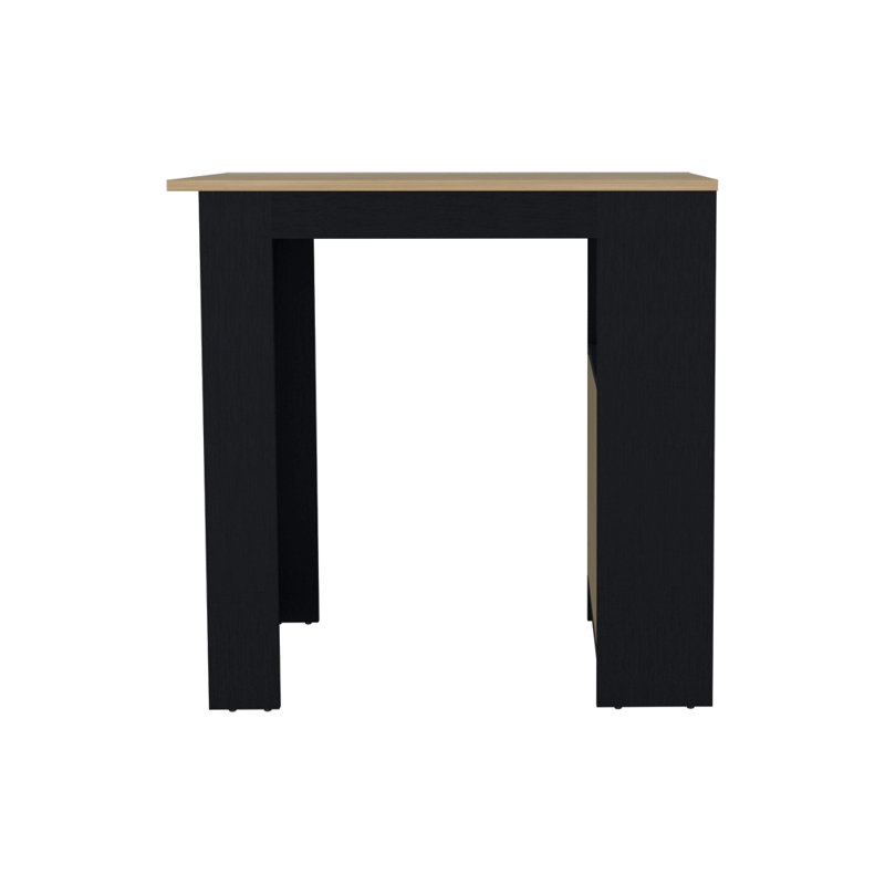 Kitchen Island Wynne, Kitchen, White / Light Oak