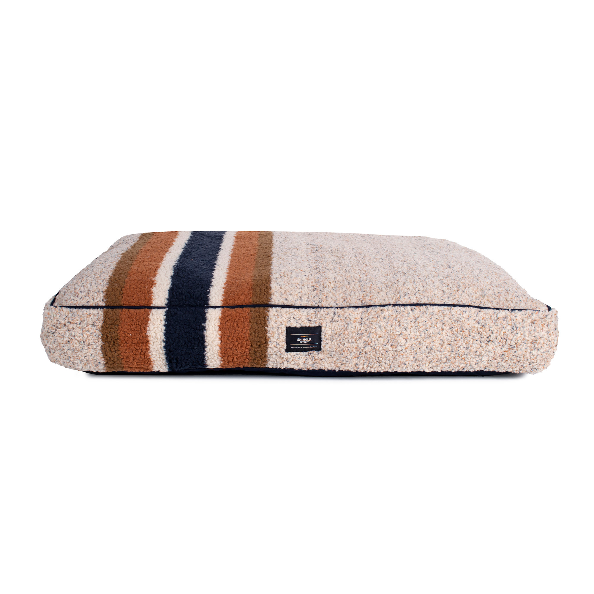 Napper Striped Pillow, Oatmeal, Medium (36" W x 27" D x 5" H)