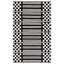 Pine 303 Hand Tufted Wool Pile Geometric Rug-1458366069