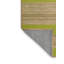 Tapis brun à rayures horizontales lavable à la machine-301520242