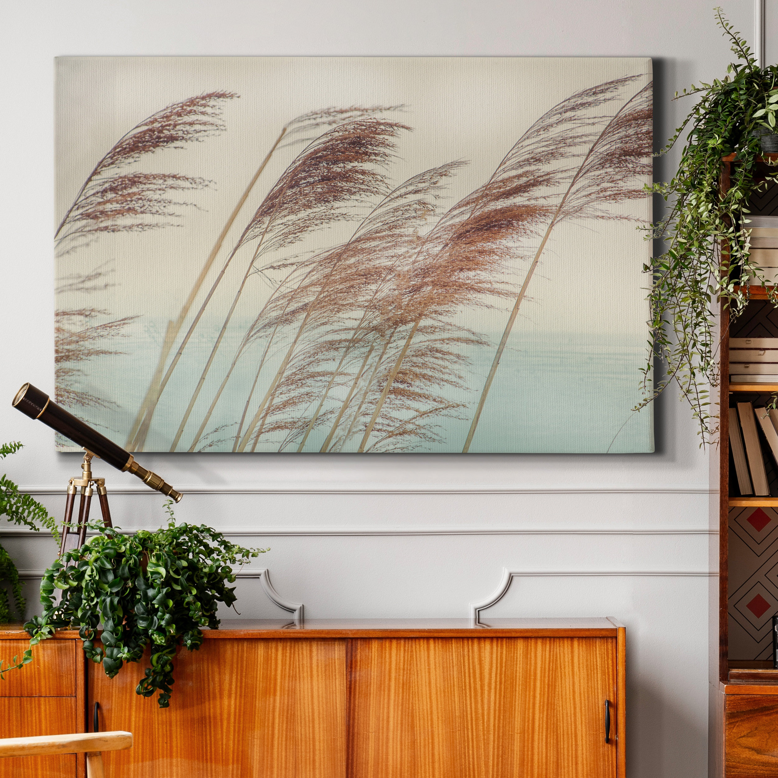 Ebern Designs Windy II - Wrapped Canvas Painting Print | Wayfair