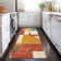 Machine Washable Indoor/Outdoor Cinead ACN1692 Coral Rug