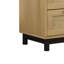 Armoire de rangement 3 tiroirs avec corde tissée et tiroir (ensemble de 2)-1633183383