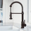 Edison 19" H 1-handle Pull-Down 2-Function Sprayer Kitchen Faucet-25293737-28294597