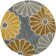 Carolette Hand Tufted Wool And Viscose Floral Rug
