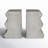 Moresby Aluminum Non-Skid Bookends-947304522