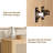 63" W Modern Sideboard Buffet Cabinet  With Rattan Doors And Adjustable Shelves(Set Of 2)-1605260981