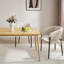 Burton Metal Base Dining Table-121287732