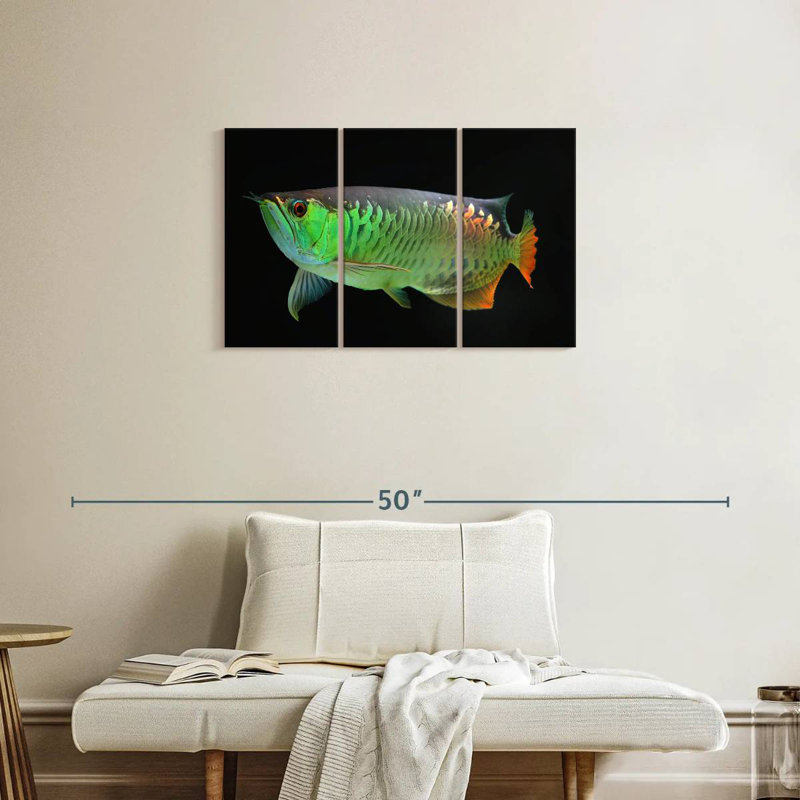 Arowana Fish, 20" H x 33" W