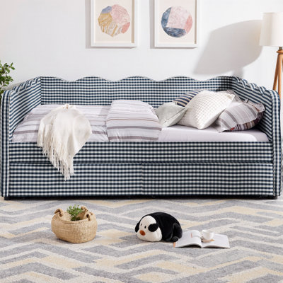 Lit de jour en vichy Cocoon pour grand lit Cocoon