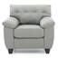 Chaise galante Glory Furniture, gris