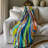 Eclectic Euphoria Stripes Throw Blanket-1878662999