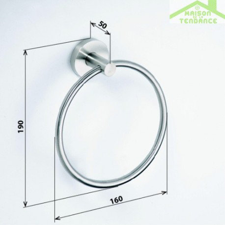1 Wall Towel Rail