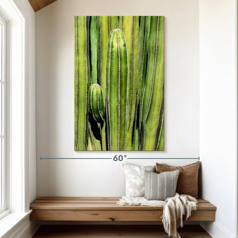 Harnek Cactus Overlay, 51" H x 34" W