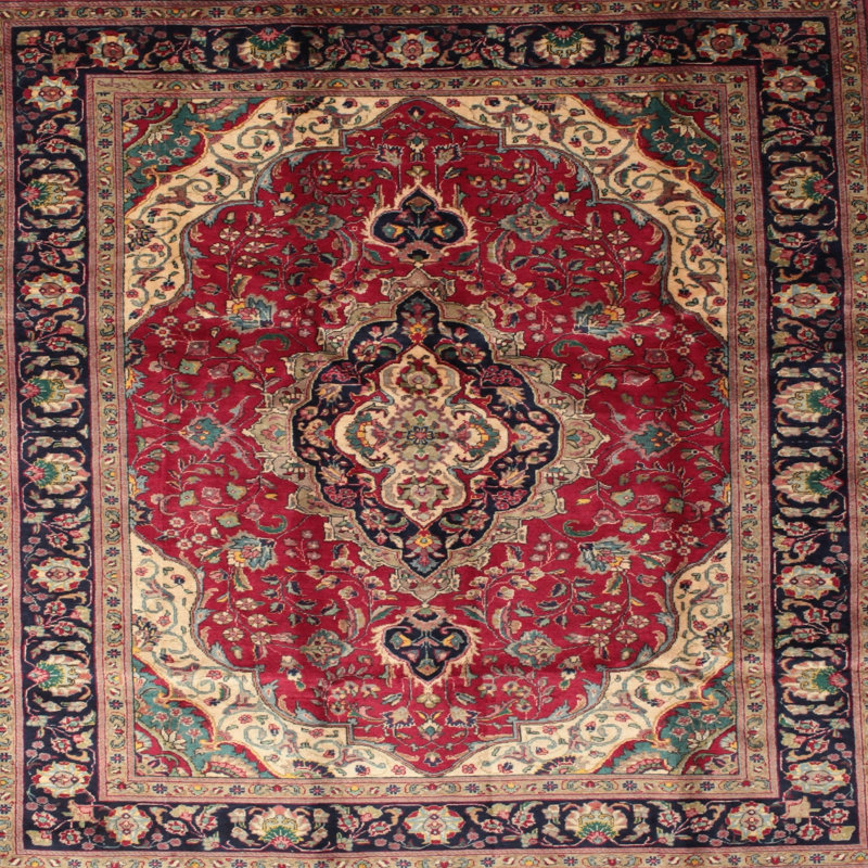 Oriental Indoor Rug, Square 7'