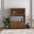 33.46 Inch Mid Century Modern Four-Door Sideboard, Versatile Storage Cabinet For Living Room, Dining Room, Or Office